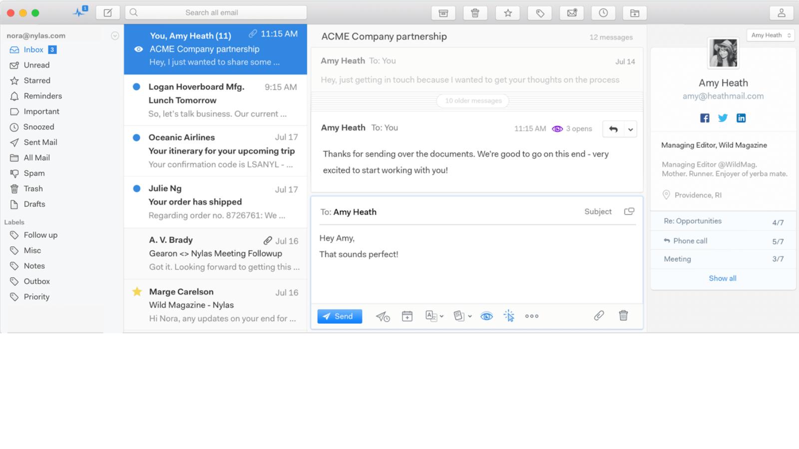 recommended email client for mac